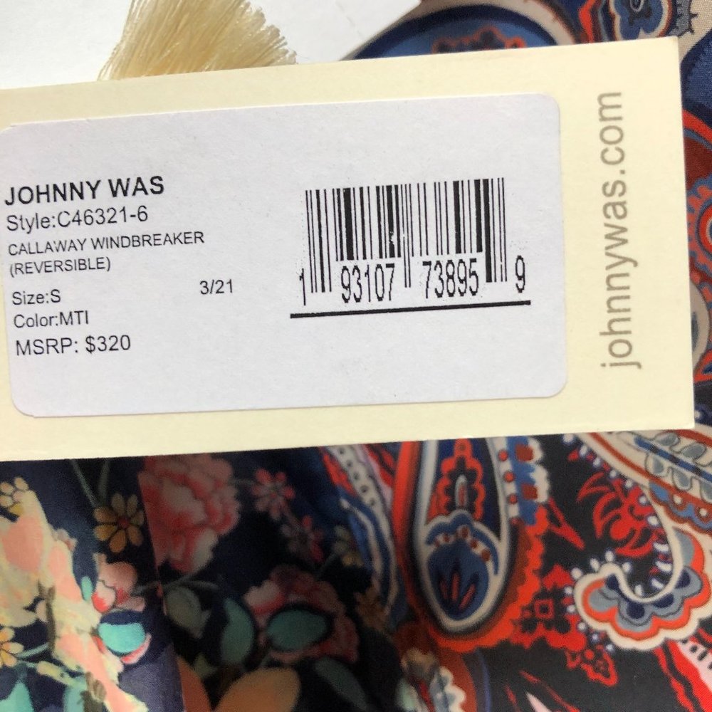 Johnny Was Reversible Wind Breaker